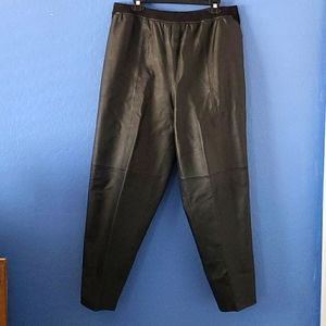 Ladies leather pants